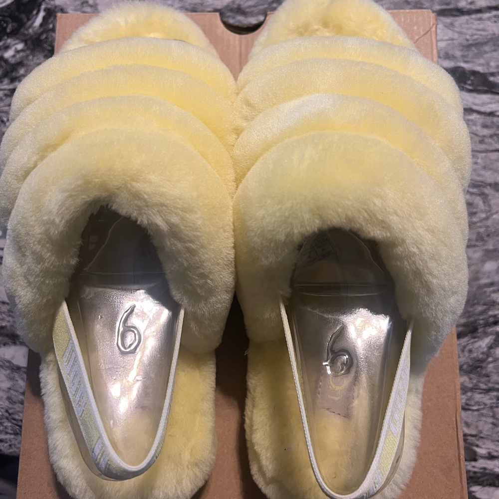 UGG Yellow Fluff Yeah